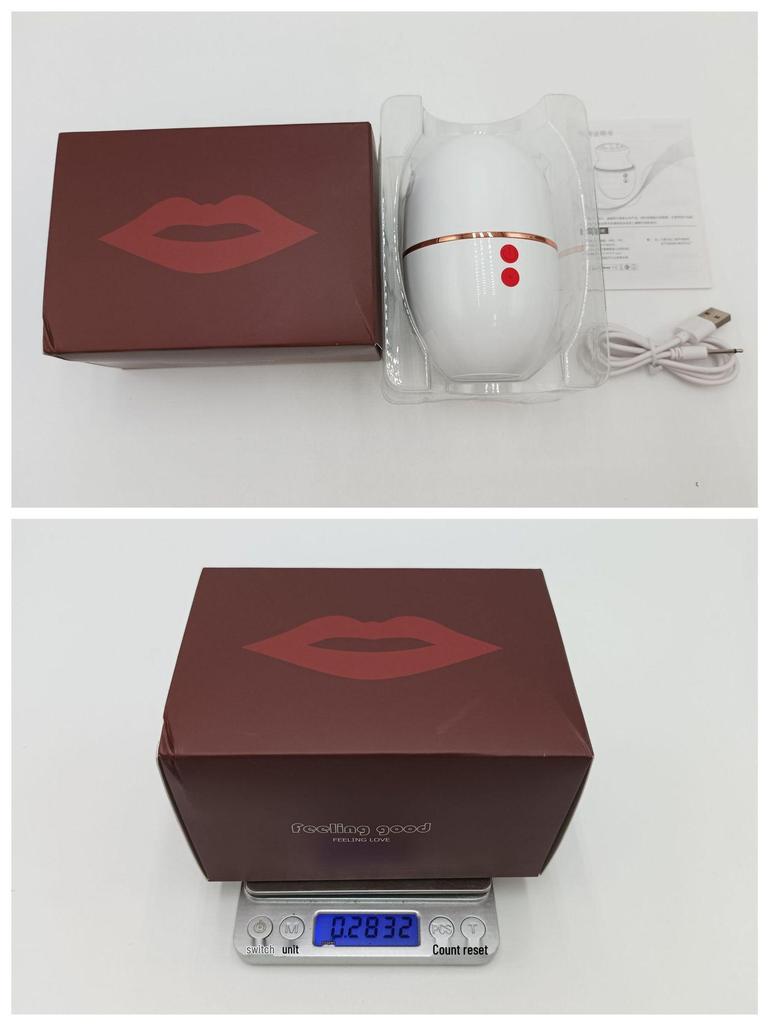 Blazing Red 5th Gen Sucking Lips & Tongue Female Masturbator