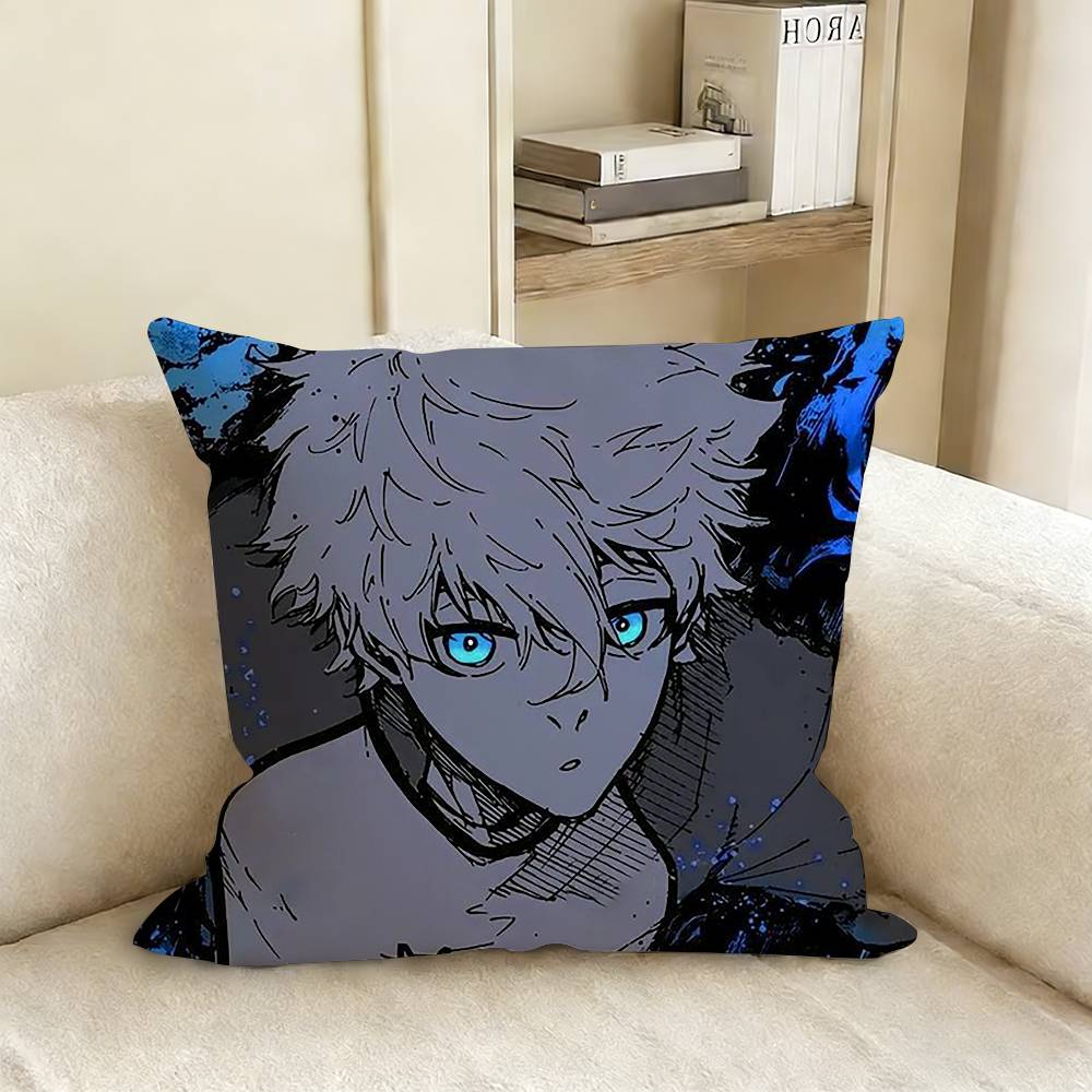 SSeishiro NNagi Various Sizes Square Pillow Case For Car Home Bedchamber Decor