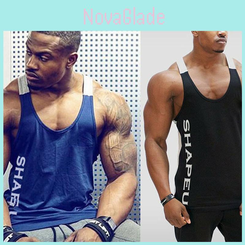Ideal Gift Gym Men's Muscle Sleeveless Tank Top Tee Shirt For Friends And Family