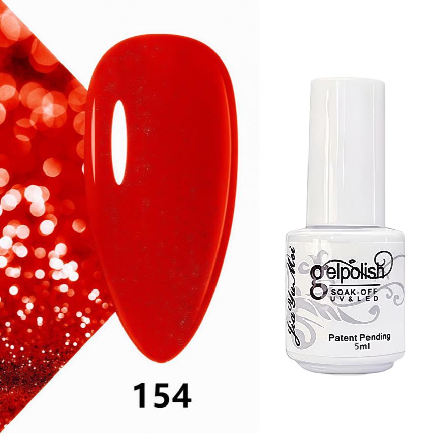 GELPOLISH Nail Art Set: Base, Top Coat, Transparent & White Gel Polishes