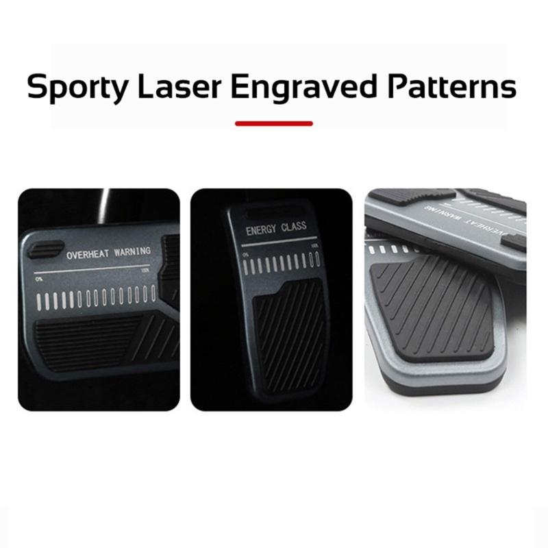 Universal Non-Slip Brake Accelerator Non-slip Foot Rest Pedal Pad Cover Footrest Auto Car Accessories for  Y 2pcs