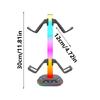 Gaming LED Headphone Stand Controller Holder Headsets Stand Controller Stand Hanger Gaming Dock Accessories for Desk
