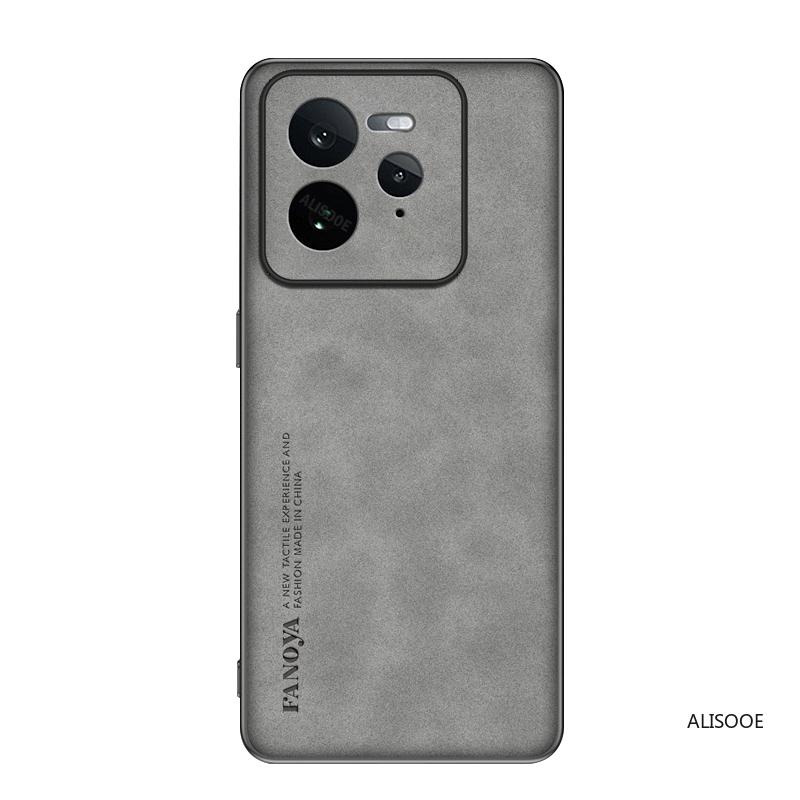 Matowe Etui ze Skóry PU dla Realme GT 7 Pro Case Matowa Plastikowa Odporna na Wstrząsy Tylna Pokrywa dla Realme GT7 Pro Cover