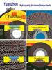 125mm Flap Disc for 150mm Angle Grinder, Polishing Pad and 180mm Flap Wheel for Stainless Steel and Metal Sanding