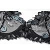 Summer Cherry Embroidery Bra Large Size Transparent Mesh Temptation Underwear Ultra-thin Sexy Ladies Bra Set