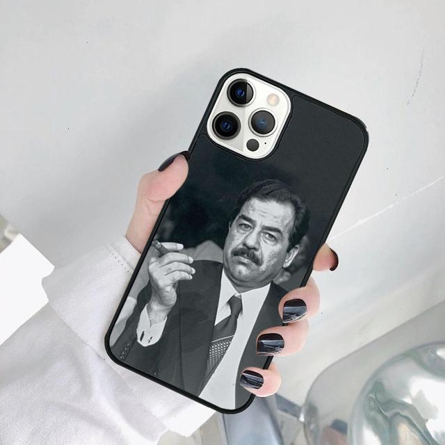 Saddam Hussein Iraq Arabic Phone Case Cover For iPhone 17 Air 15 16 14 11 12 13 Pro MAX Plus iPhone 13