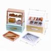 1Pc Mini Oden Cake Cabinet Scale Model Dollhouse Mini Display Cabinet Simulation Models Diy Home Decor 1Pc Mini Oden Cake Cabin