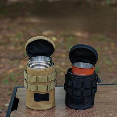 1 Stück Outdoor Bierbecher Schwalbenbecher Aufbewahrungstasche Taktische Multifunktionale Aufbewahrungstasche Wasserbecher Wärmeisolierende Schutzhülle Diverse Tasche