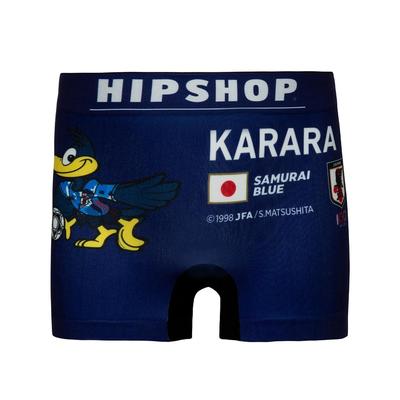 [Hip Shop] SAMURAI BLUE Underwear/Kids/Polyester Boxer Shorts, Carrara, Kids, Size 130