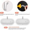 6/12/24Pcs Anti Slip Shower Stickers With Scraper Safety Bathtub Strips Adhesive Decal Waterproof  For Bath Tub Shower Stairs