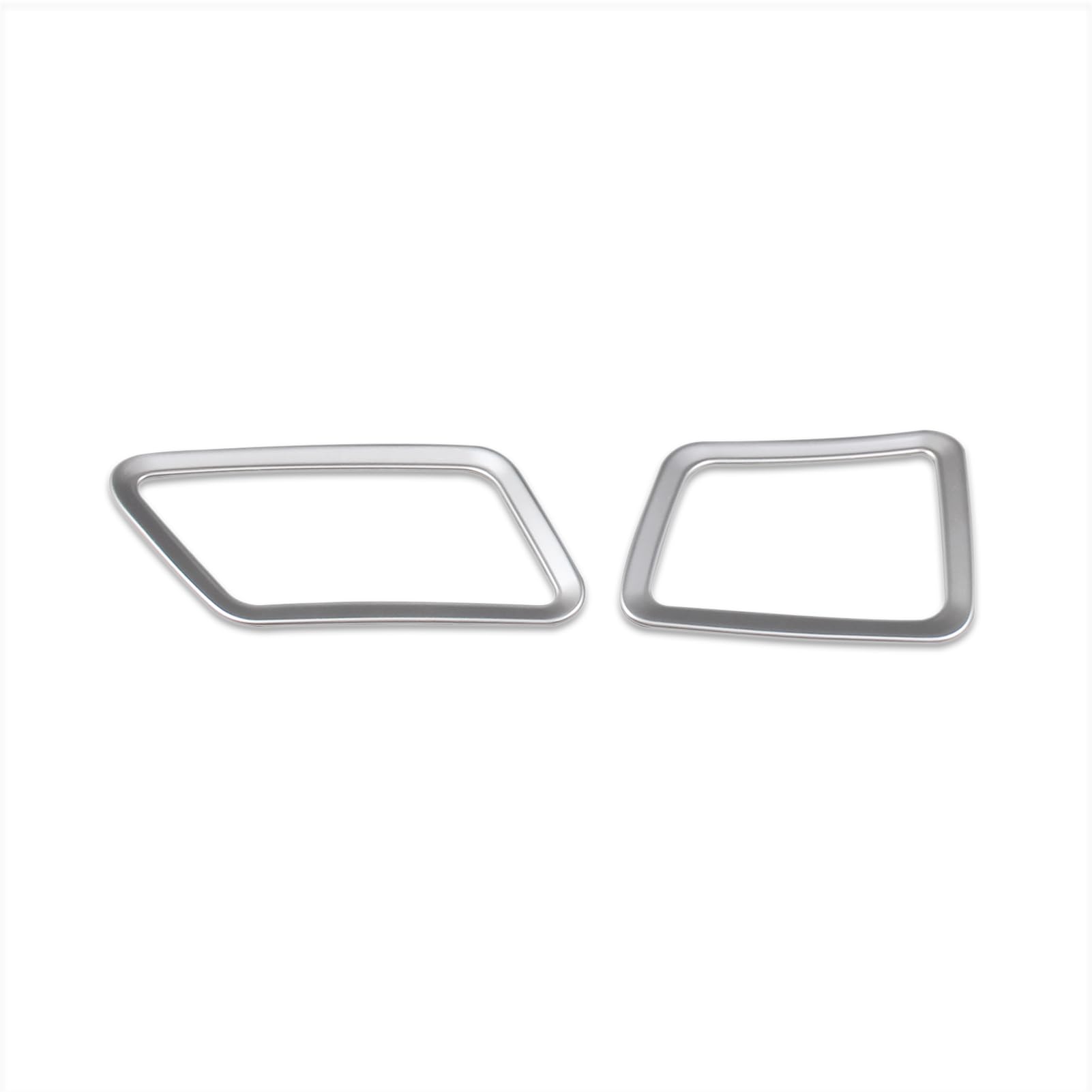 

RUIQ Toyota New Prius 60 Series Dedicated Interior Front Upper Air Conditioning Ring Garnish Air Vent Panel (Satin Silver)
