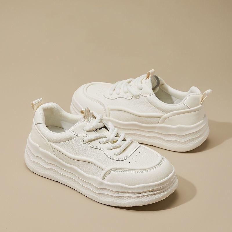 Little white shoes summer women's new summer breathable flat baseplate shoes casual versatile thin foreign style student women's shoes