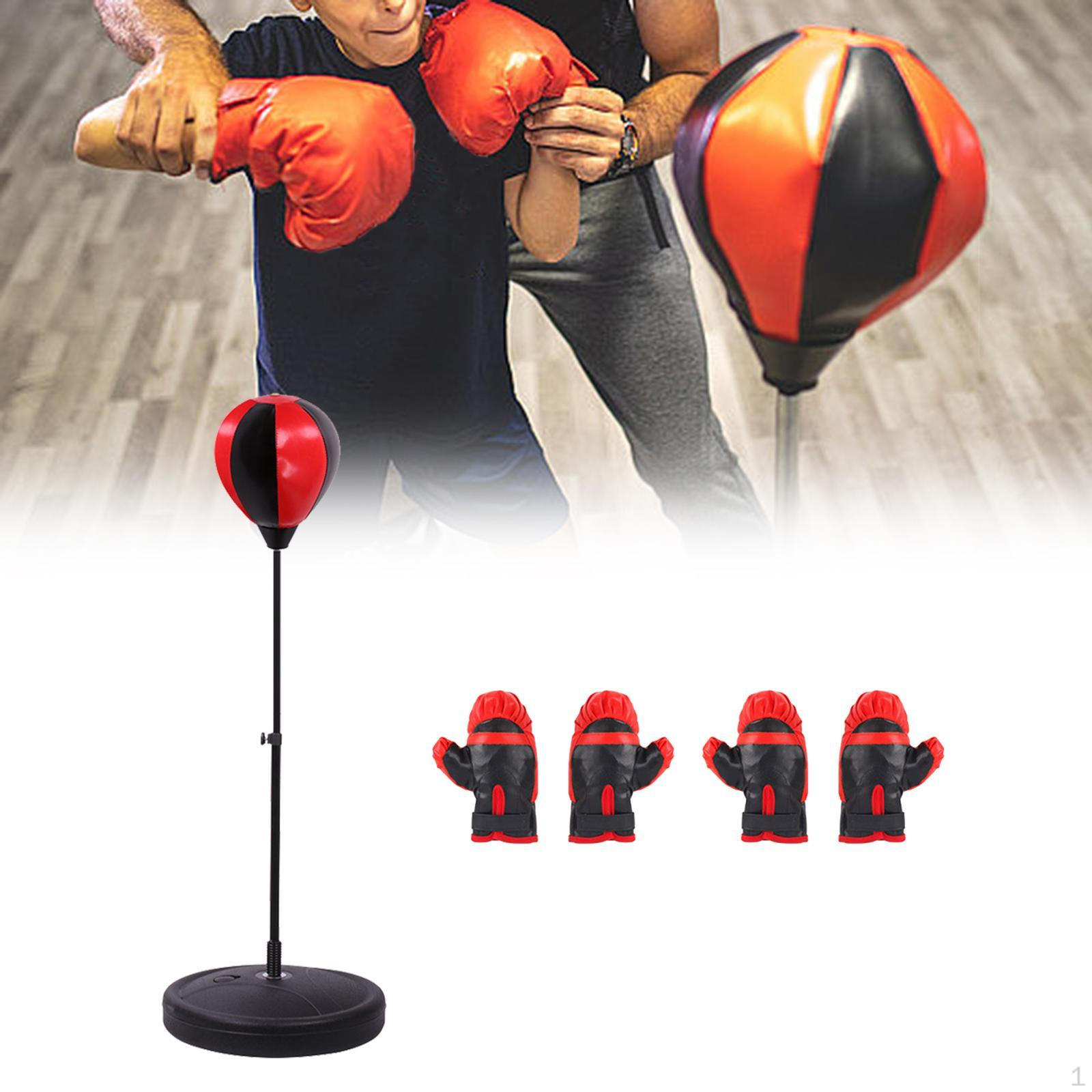 

Боксерский мешок с реакцией на бокс, отработка ударов с подставкой и скоростью 109cm