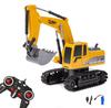 RC Multifunctional Excavator RC Kids Toy Construction Vehicle Radio Functional Excavator Toy Excavator, Bulldozer, Car, Car, Toy, Control,