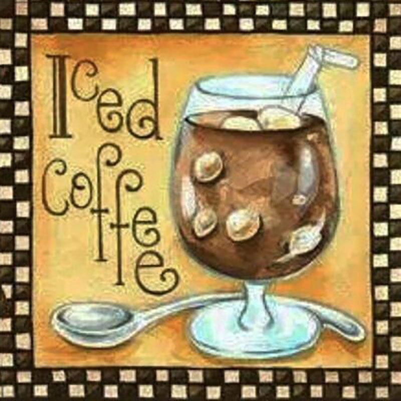 

5D DIY алмазная живопись кофейная чашка Алмазная вышивка цветок вышивка крестиком полная квадратная круглая дрель ремесла ручной домашний декор подарок Full Round 30x30CM