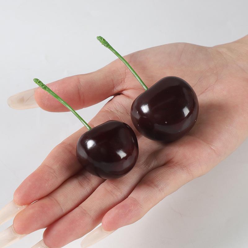 Decorazioni Frutta in Schiuma Ciliegia: Accessori Morbidi da Interno per la Casa, Ornamenti per il Soggiorno