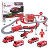 DIY Electric Track Car Toy for Boys – Magnetic Train Building Blocks Set