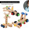 Children Assembly Building Blocks Realistic Shape Multi-function Repair Nut Combination Boys Educational Toys