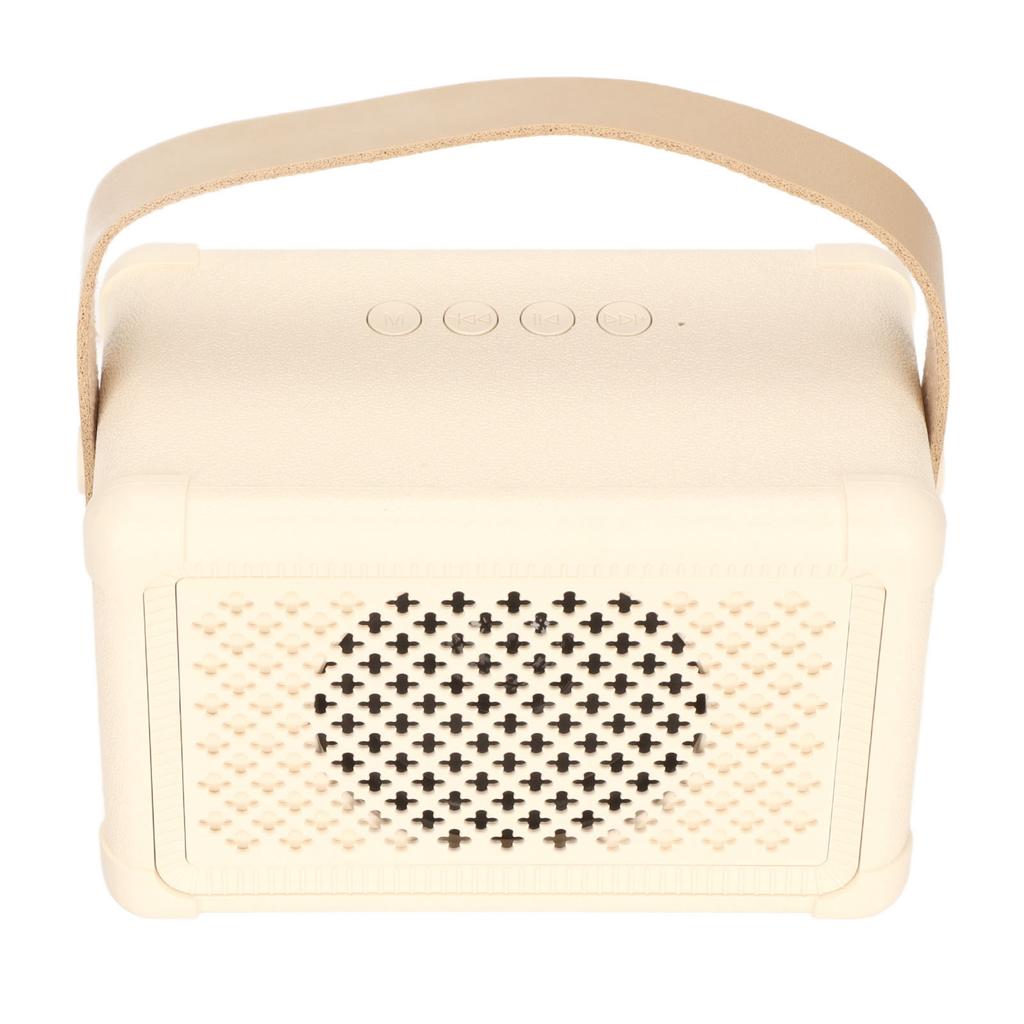 Retro Bluetooth Speaker Portable Wireless Mini Stereo Decorative Audio Speaker for Beach Party