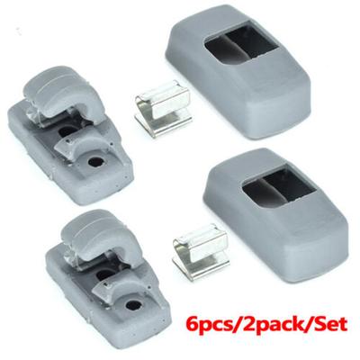 2 X przednie zaczepy na osłonę przeciwsłoneczną 3B0857561B do SKODA Fabia Octavia Superb 2002-08