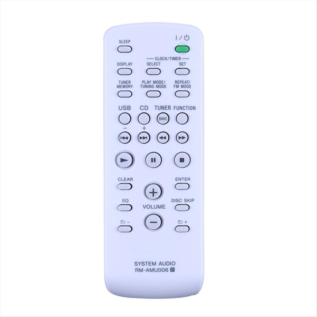 Remote Control Replace RM-AMU006 for Mini Hi-Fi Component System -ZUX9 -ZUX9 MHC-EX9 MHC-EX8 MHC-EC69
