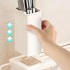 Stable Chopstick Bucket Large Capacity Cutlery Organizer Modern Cutlery Drying Rack  for Home