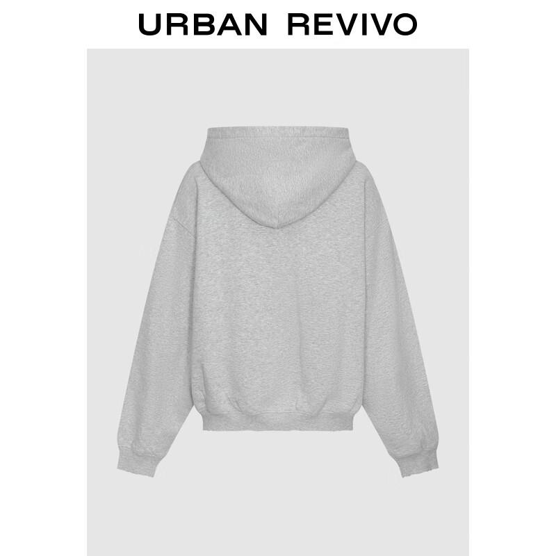 Женское худи оверсайз со стразами и принтом кролика L