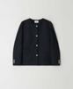 Therye Round Midi Jacket(Dark Navy)