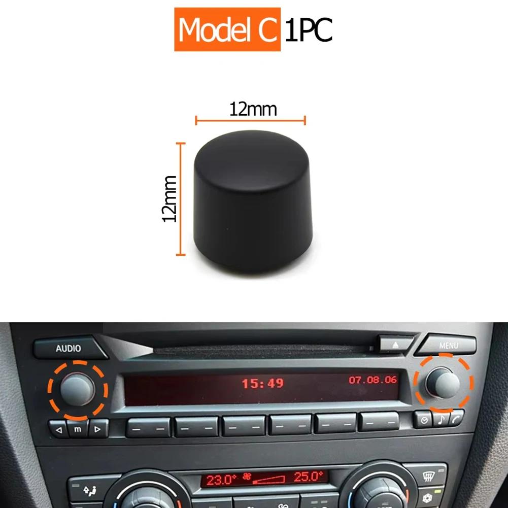 Car Audio System Upgrade Rotary Volume Switch Easy Install Volume Control Knob Audio BLACK Made Of PC And ABS For BMW 3 Series
