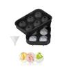 Ice Cube Tray, Ice Ball Maker, 4.5cm Round Ice Cubes, Made of Food-Grade Silicone, Easy To Remove, Long-Lasting, Clear Ice, Large Ice, Rock Ice, Beer,