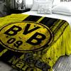 1PC Borussia Custom Name Patterned Flannel Blanket Suitable For All Seasons for Home Decor Warmth and Comfort Gifts Holiday Present