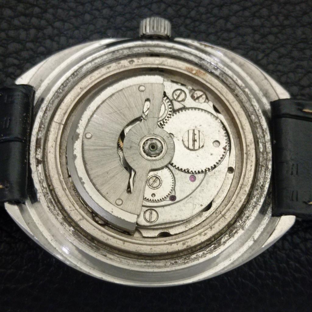 HMT KANCHAN AUTOMATIC VINTAGE 6501 INDISCHE HERRENUHR MIT GOLDENEM ZIFFERBLATT a703266-1