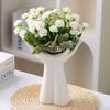 Creative Ceramic Hand-Shaped Vase – Porcelain Arm Palm Flower Holder for Home Decoration