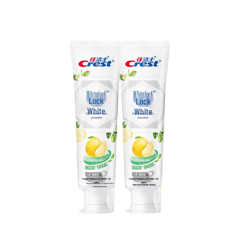 

Crest Dual-Color Whitening Toothpaste