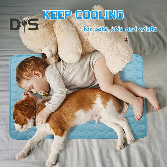 Chladící podložka pro psy Netoxická samochladící podložka Snadné čištění Omyvatelná Ekologická podložka pro domácí mazlíčky Ledová letní chladicí podložka pro kočky Psy