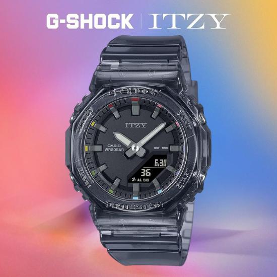 

CASIO G-SHOCK GMA-P2100ZY-1AJR ITZY Collaboration Women s Watch | Japan Genuine | Skeleton Black, Limited Edition, Shock Resistant чёрный
