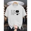 Men's Summer Short-sleeved T-shirts, Fashionable and Trendy Printed , Spring and Summer Round Neck Casual Versatile Tops