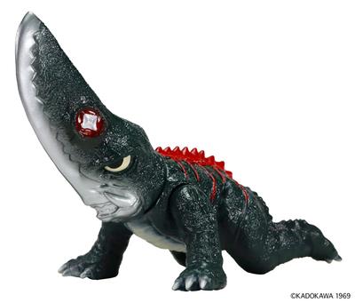 Gamera Giron Standard-Figur aus weichem Vinyl, mittlerer Größe, 130 mm, PVC, lackiert [2. Ausgabe] (1969) Ver. Ca.
