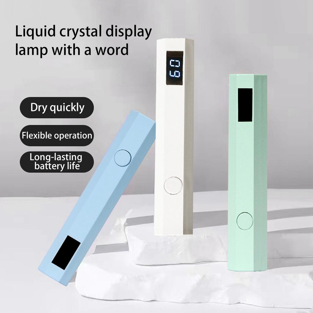 Portable Led Lights, Nail Lights And Art One-line Lights, Suitable For DIY Gel Nail Polish At Home