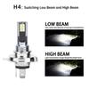 2Pcs LED Lamp Plug Play High Power IP68 Waterproof High Low Beam Headlight Bulb for SUV