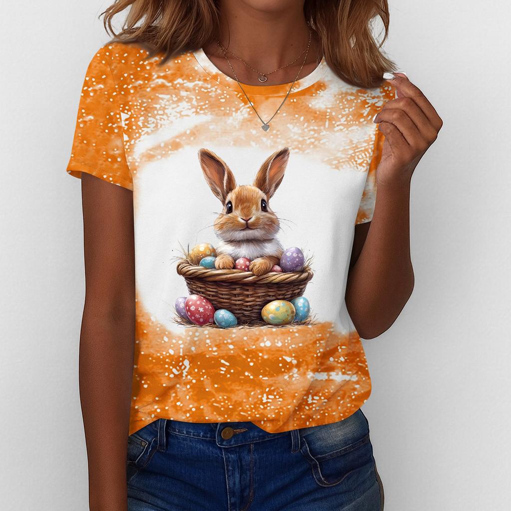 Women's T Shirt Tee Print Short Sleeve Daily Weekend Fashion Basic Regular Top  St. Patrick's Day