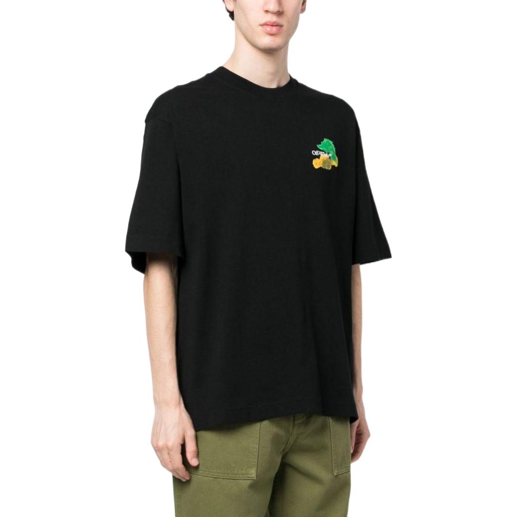 Off-White OMAA027F22JER019 ARROW TIE DYE SLIM Tシャツ 85ae1c26f0740fe0ffd13b297691d2