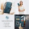 CaseMe Flip Leather Phone Case For Samsung Galaxy S26 Ultra S25 Edge S24 FE S23 S22 S21 S20 Plus S10 Note 20 Ultra Zipper Wallet Card Bag Cover Coque