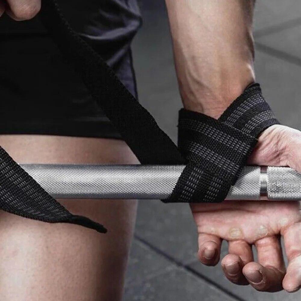 Antislip Weight Lifting Straps Deadlift Straps for Heavylifting Bodybuilding and Powerlifting 1 Pair Weights Strength Workout