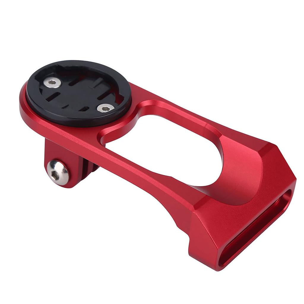 Cycling Bike Stem Extension Mount Holder for Computer & Sports Camera (Red)