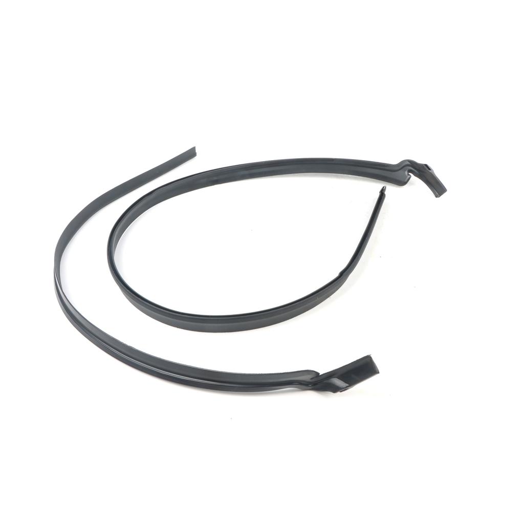 2pcs Car Windshield Apron Cowl Trim Weatherstrip Rubber Seal 51132751209 51132751210 For BMW Mini Cooper S R55 R56 R57 2006-2015
