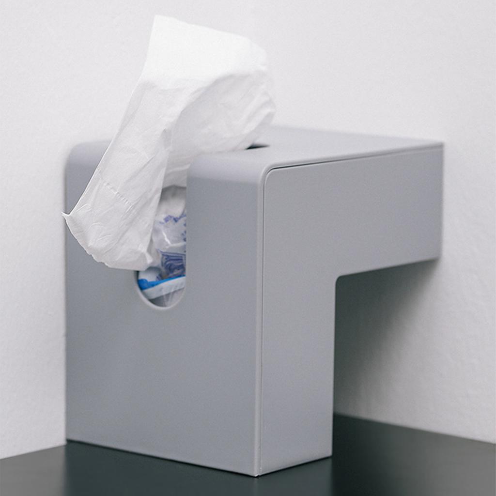 Nordic Style Plastic Tissue Box Holder Personality Simplicity Tissue Storage Box for Restaurant