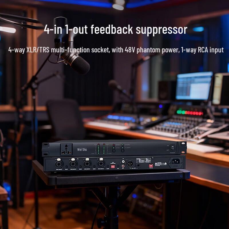 Weishu FK-A80 Digital Feedback Suppressor (CN version)