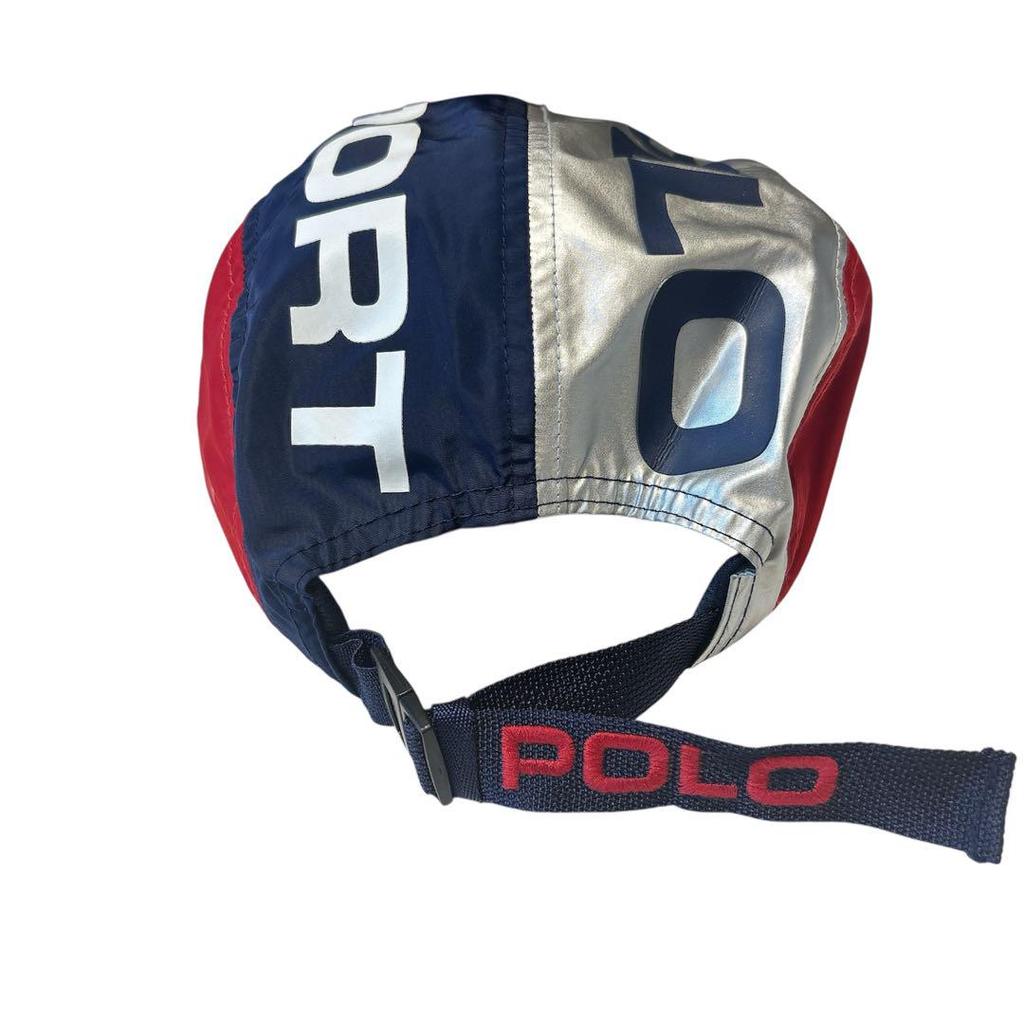 [USED] POLO Ralph Lauren Polo Sport Multicolor Nylon Cap