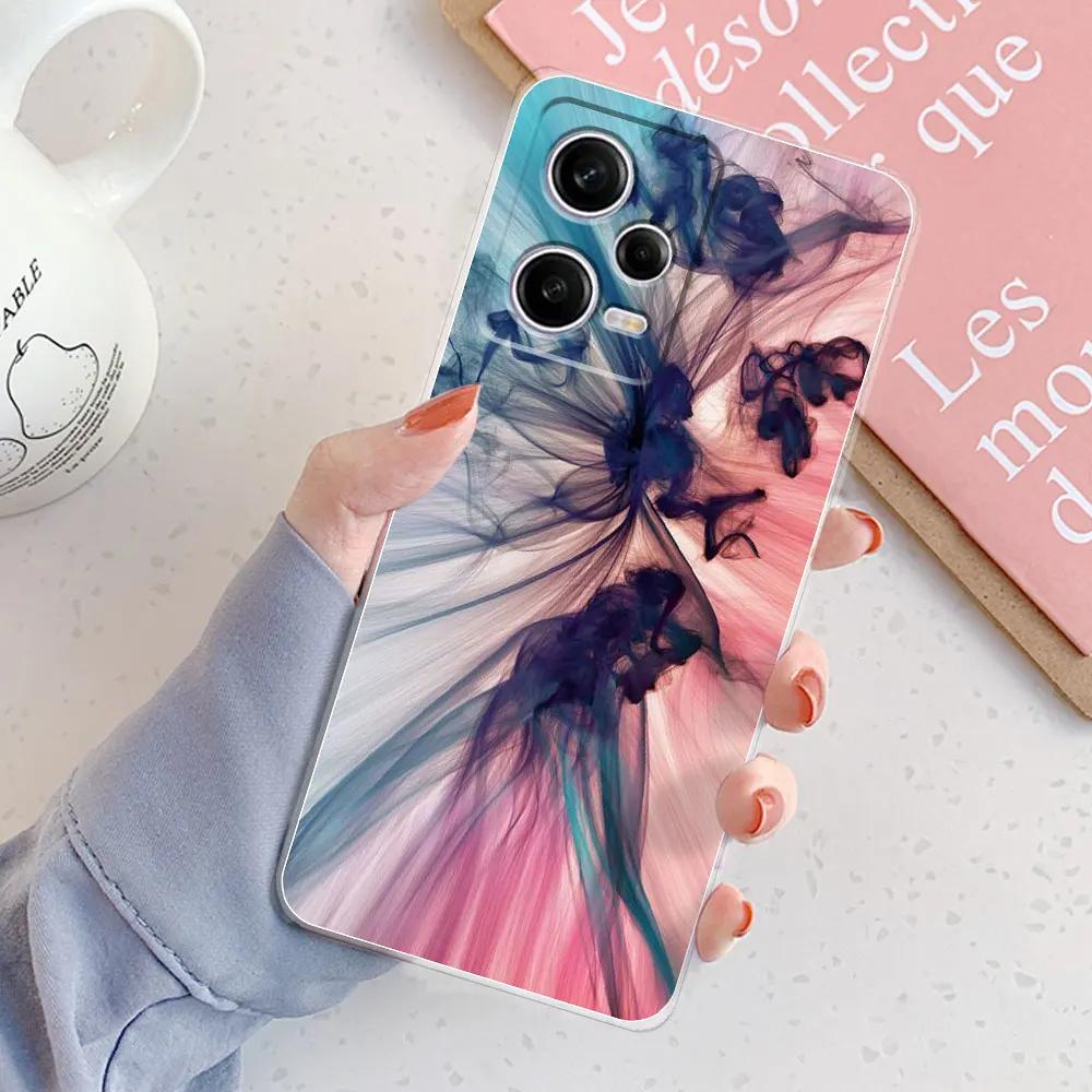 For Xiaomi Redmi Note 12 5G 4G Case Redmi Note12 Pro Shockproof Back Phone Case For Redmi Note 12 Pro+ Plus Silicone Clear Cover